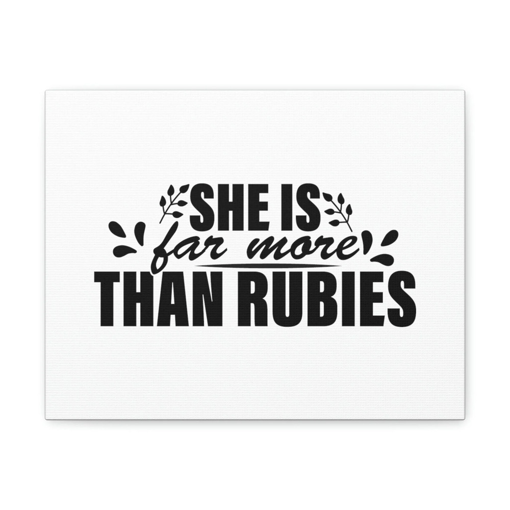 Scripture Walls Proverbs 3:15 She Is Far More Than Rubies Bold Bible Verse
